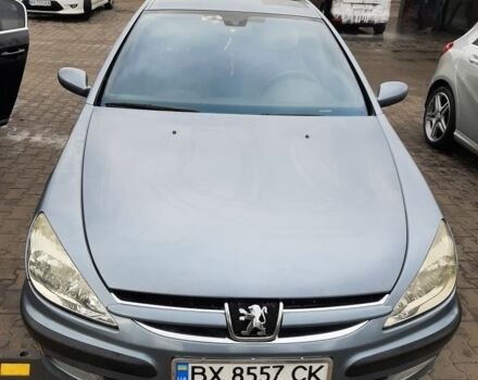 Синий Пежо 607, объемом двигателя 2.2 л и пробегом 297 тыс. км за 2377 $, фото 1 на Automoto.ua