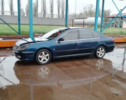 Синий Пежо 607, объемом двигателя 2.2 л и пробегом 300 тыс. км за 1500 $, фото 1 на Automoto.ua