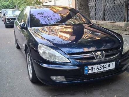 Синий Пежо 607, объемом двигателя 2.2 л и пробегом 270 тыс. км за 3490 $, фото 1 на Automoto.ua