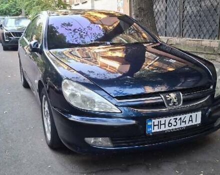 Синий Пежо 607, объемом двигателя 2.2 л и пробегом 270 тыс. км за 3490 $, фото 1 на Automoto.ua