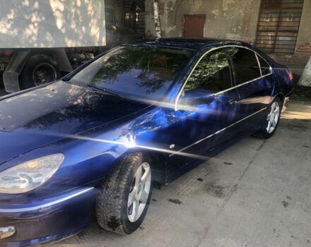 Синий Пежо 607, объемом двигателя 2.2 л и пробегом 423 тыс. км за 3500 $, фото 1 на Automoto.ua