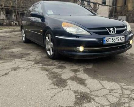 Синий Пежо 607, объемом двигателя 2.72 л и пробегом 281 тыс. км за 5000 $, фото 1 на Automoto.ua