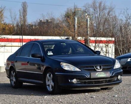 Синий Пежо 607, объемом двигателя 2.7 л и пробегом 281 тыс. км за 4699 $, фото 1 на Automoto.ua