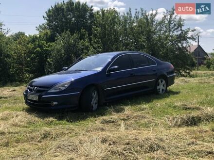 Синій Пежо 607, об'ємом двигуна 2.2 л та пробігом 425 тис. км за 3500 $, фото 1 на Automoto.ua