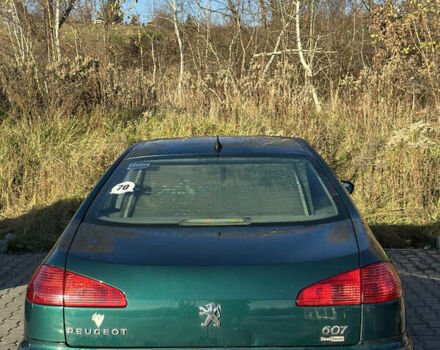 Зеленый Пежо 607, объемом двигателя 2.18 л и пробегом 290 тыс. км за 3300 $, фото 3 на Automoto.ua