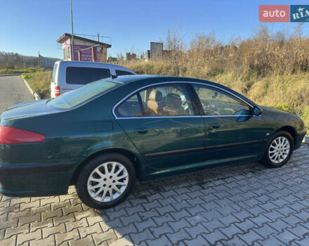 Зеленый Пежо 607, объемом двигателя 2.18 л и пробегом 290 тыс. км за 3300 $, фото 13 на Automoto.ua