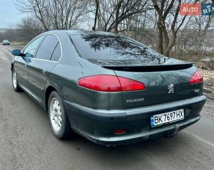 Пежо 607 2004 в Ровно на Automoto.ua Зеленый Пежо 607, объемом двигателя 2.2 л и пробегом 315 тыс. км за 4500 $, фото 3 на Automoto.ua