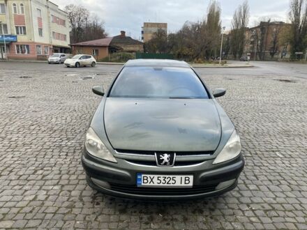 Зелений Пежо 607, об'ємом двигуна 2.2 л та пробігом 300 тис. км за 3600 $, фото 1 на Automoto.ua