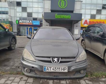 Зеленый Пежо 607, объемом двигателя 2.2 л и пробегом 330 тыс. км за 3500 $, фото 1 на Automoto.ua