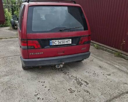 Красный Пежо 806, объемом двигателя 2 л и пробегом 350 тыс. км за 1300 $, фото 2 на Automoto.ua
