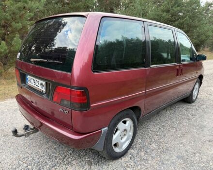 Красный Пежо 806, объемом двигателя 2 л и пробегом 235 тыс. км за 3400 $, фото 3 на Automoto.ua