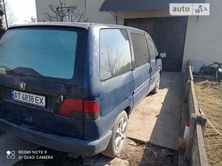 Пежо 806 1995 у Галиче на Automoto.ua Синій Пежо 806, об'ємом двигуна 2 л та пробігом 380 тис. км за 2700 $, фото 1 на Automoto.ua