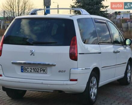 Белый Пежо 807, объемом двигателя 2 л и пробегом 245 тыс. км за 7500 $, фото 15 на Automoto.ua