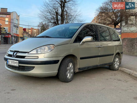 Бежевий Пежо 807, об'ємом двигуна 2 л та пробігом 285 тис. км за 5500 $, фото 1 на Automoto.ua