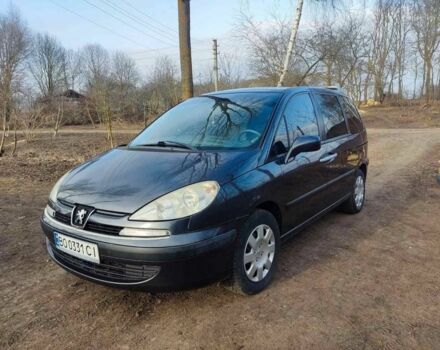 Черный Пежо 807, объемом двигателя 2 л и пробегом 270 тыс. км за 5500 $, фото 1 на Automoto.ua