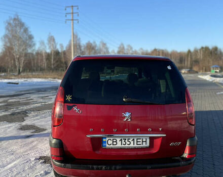 Красный Пежо 807, объемом двигателя 2 л и пробегом 236 тыс. км за 4500 $, фото 4 на Automoto.ua