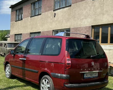 Красный Пежо 807, объемом двигателя 2.2 л и пробегом 450 тыс. км за 4500 $, фото 4 на Automoto.ua