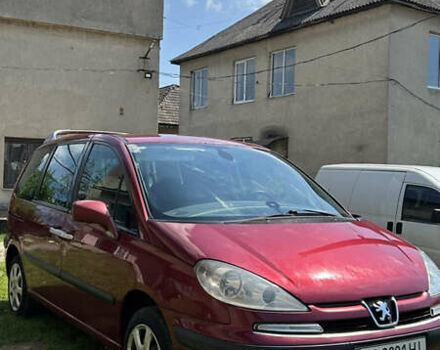Красный Пежо 807, объемом двигателя 2.2 л и пробегом 450 тыс. км за 4500 $, фото 1 на Automoto.ua