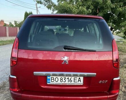 Красный Пежо 807, объемом двигателя 2 л и пробегом 306 тыс. км за 5650 $, фото 9 на Automoto.ua