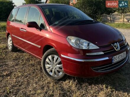 Червоний Пежо 807, об'ємом двигуна 2 л та пробігом 306 тис. км за 5650 $, фото 1 на Automoto.ua