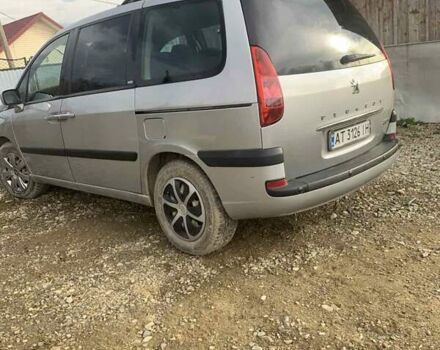 Серый Пежо 807, объемом двигателя 2 л и пробегом 329 тыс. км за 4500 $, фото 3 на Automoto.ua