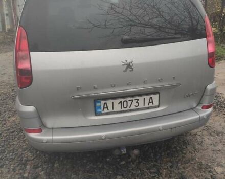 Серый Пежо 807, объемом двигателя 2.2 л и пробегом 313 тыс. км за 5000 $, фото 3 на Automoto.ua
