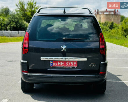 Серый Пежо 807, объемом двигателя 2 л и пробегом 206 тыс. км за 6850 $, фото 8 на Automoto.ua