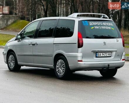 Серый Пежо 807, объемом двигателя 2.18 л и пробегом 155 тыс. км за 7500 $, фото 2 на Automoto.ua