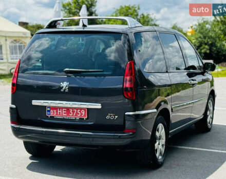 Серый Пежо 807, объемом двигателя 2 л и пробегом 206 тыс. км за 6999 $, фото 5 на Automoto.ua