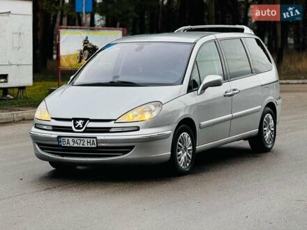 Серый Пежо 807, объемом двигателя 2.18 л и пробегом 155 тыс. км за 7500 $, фото 1 на Automoto.ua