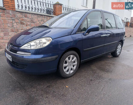 Синий Пежо 807, объемом двигателя 2 л и пробегом 303 тыс. км за 5300 $, фото 2 на Automoto.ua