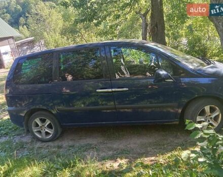 Синий Пежо 807, объемом двигателя 2 л и пробегом 300 тыс. км за 3500 $, фото 3 на Automoto.ua