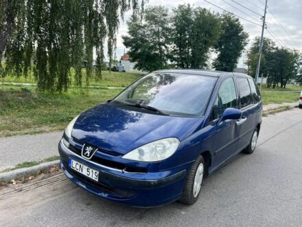 Синий Пежо 807, объемом двигателя 2.2 л и пробегом 211 тыс. км за 1200 $, фото 1 на Automoto.ua