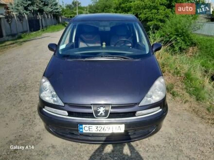 Синий Пежо 807, объемом двигателя 2 л и пробегом 295 тыс. км за 5000 $, фото 1 на Automoto.ua