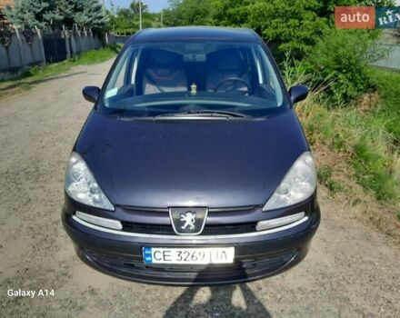 Синий Пежо 807, объемом двигателя 2 л и пробегом 295 тыс. км за 5000 $, фото 1 на Automoto.ua