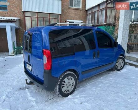Синий Пежо Биппер груз.-пасс., объемом двигателя 1.4 л и пробегом 260 тыс. км за 4000 $, фото 1 на Automoto.ua