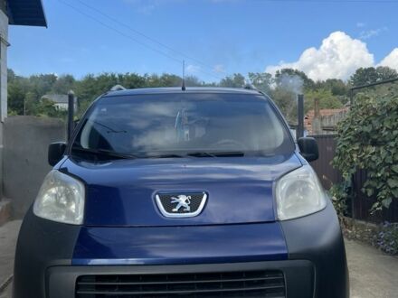 Синий Пежо Биппер груз.-пасс., объемом двигателя 1.2 л и пробегом 220 тыс. км за 5300 $, фото 1 на Automoto.ua