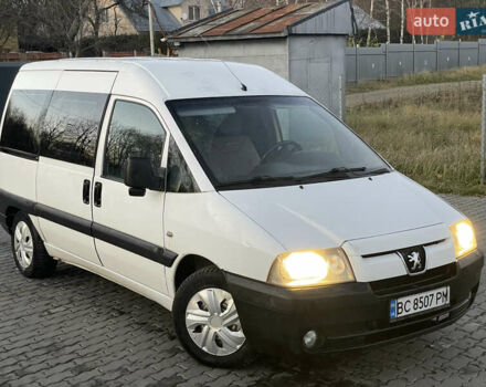 Белый Пежо Эксперт груз.-пасс., объемом двигателя 2 л и пробегом 337 тыс. км за 3950 $, фото 1 на Automoto.ua