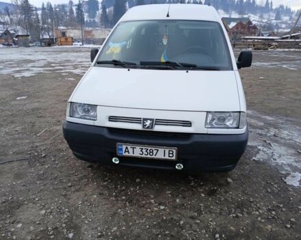 Білий Пежо Експерт вант.-пас., об'ємом двигуна 1.9 л та пробігом 438 тис. км за 3199 $, фото 1 на Automoto.ua
