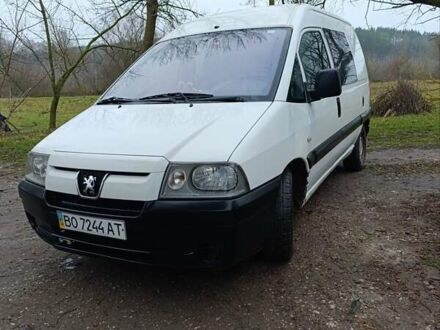 Белый Пежо Эксперт груз.-пасс., объемом двигателя 2 л и пробегом 448 тыс. км за 4600 $, фото 1 на Automoto.ua
