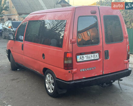 Пежо Эксперт груз.-пасс. 2000 в Виннице на Automoto.ua Красный Пежо Эксперт груз.-пасс., объемом двигателя 1.97 л и пробегом 370 тыс. км за 2700 $, фото 5 на Automoto.ua