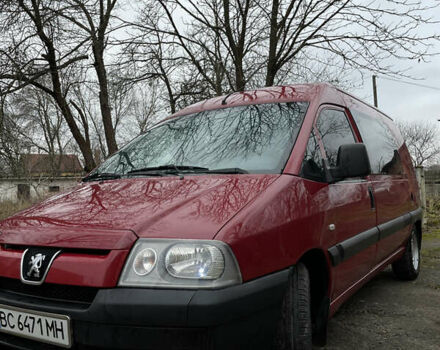 Красный Пежо Эксперт груз.-пасс., объемом двигателя 2 л и пробегом 340 тыс. км за 4200 $, фото 3 на Automoto.ua
