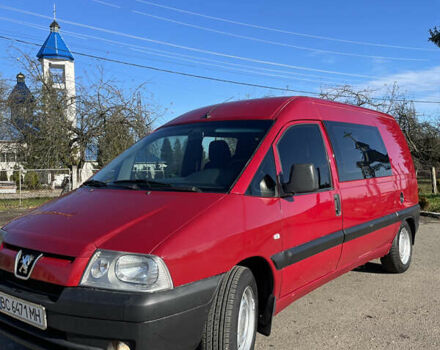 Красный Пежо Эксперт груз.-пасс., объемом двигателя 2 л и пробегом 320 тыс. км за 4550 $, фото 3 на Automoto.ua