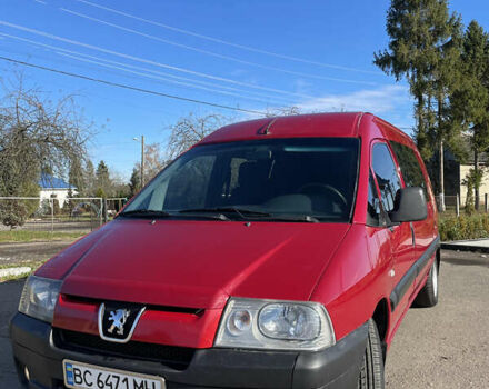 Красный Пежо Эксперт груз.-пасс., объемом двигателя 2 л и пробегом 320 тыс. км за 4550 $, фото 2 на Automoto.ua