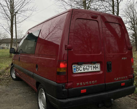 Красный Пежо Эксперт груз.-пасс., объемом двигателя 2 л и пробегом 340 тыс. км за 4200 $, фото 5 на Automoto.ua