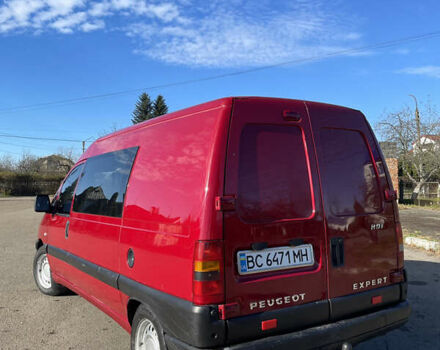 Красный Пежо Эксперт груз.-пасс., объемом двигателя 2 л и пробегом 320 тыс. км за 4550 $, фото 5 на Automoto.ua