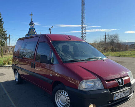 Красный Пежо Эксперт груз.-пасс., объемом двигателя 2 л и пробегом 320 тыс. км за 4550 $, фото 1 на Automoto.ua