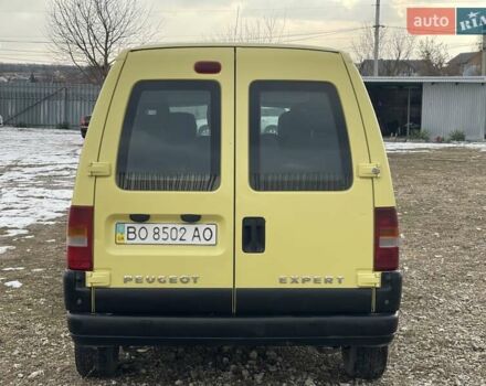 Желтый Пежо Эксперт груз.-пасс., объемом двигателя 1.9 л и пробегом 244 тыс. км за 3899 $, фото 9 на Automoto.ua