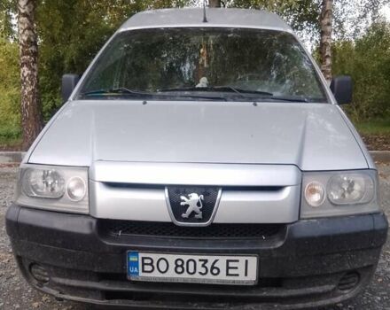 Серый Пежо Эксперт груз.-пасс., объемом двигателя 2 л и пробегом 295 тыс. км за 2800 $, фото 2 на Automoto.ua