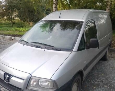 Серый Пежо Эксперт груз.-пасс., объемом двигателя 2 л и пробегом 295 тыс. км за 2800 $, фото 3 на Automoto.ua